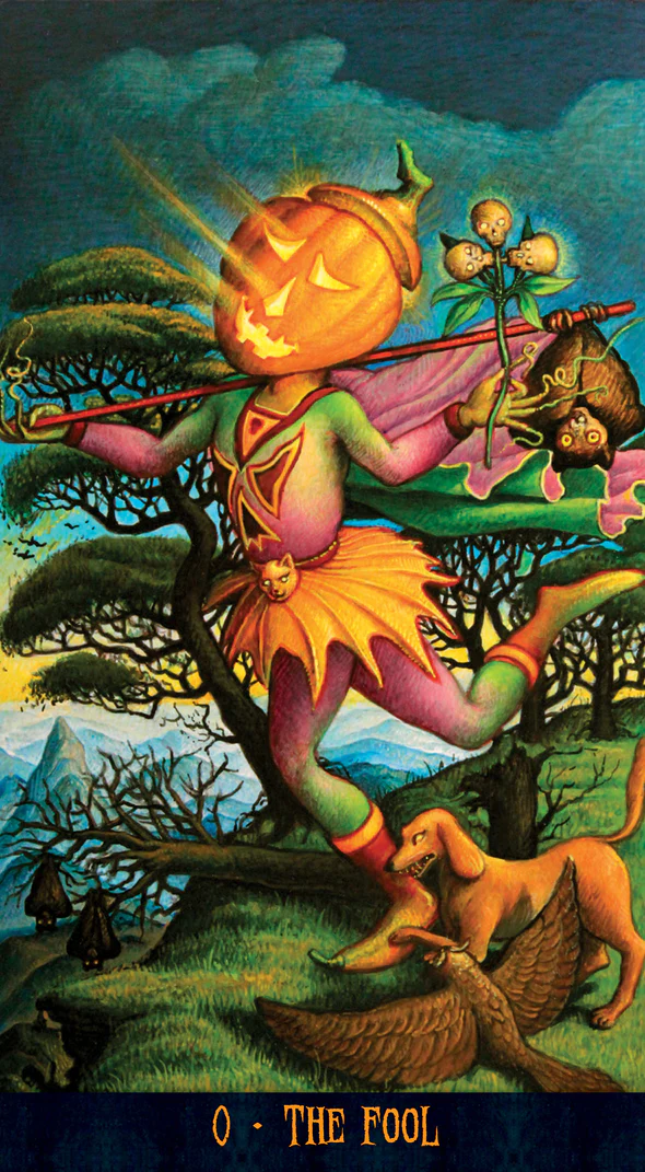 Jack-O'-Lantern Tarot Cards